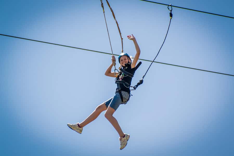 Adrenalin Addo Adventure Park: Zipline, Superman & Swing - Second flight: the Superman position