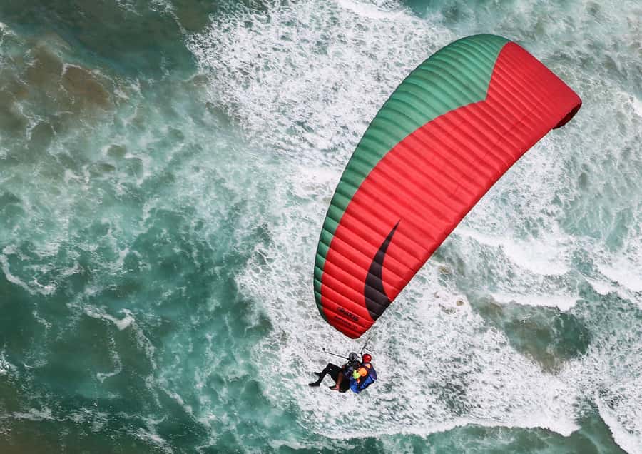 Adventure Tandem Paragliding Flight - The Takeoff: The Most Nerve-Racking Minute