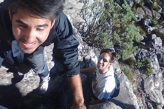 An exciting scramble on Table Mountain - Why India Venster feels different from a normal Table Mountain walk