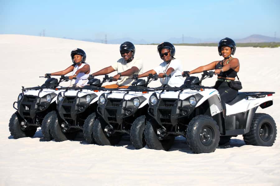 ATLANTIS DUNES-CAPE TOWN: ATV ADVENTURE & PHOTO SESSION - Riding the Atlantis Dunes by quad bike