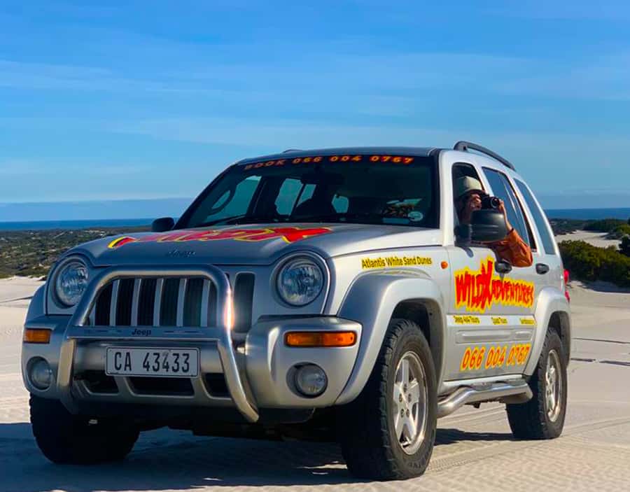ATLANTIS DUNES: JEEP 4X4 TOUR, QUAD BIKE & GLAM SANDBOARDING - Quad biking across the sand
