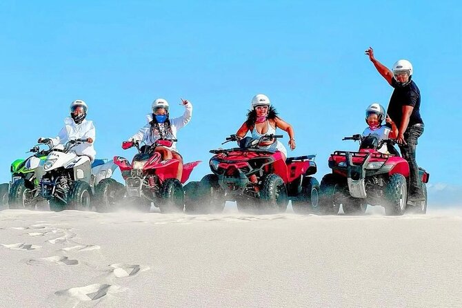 Atlantis dunes Quad biking experience - The safety briefing comes first
