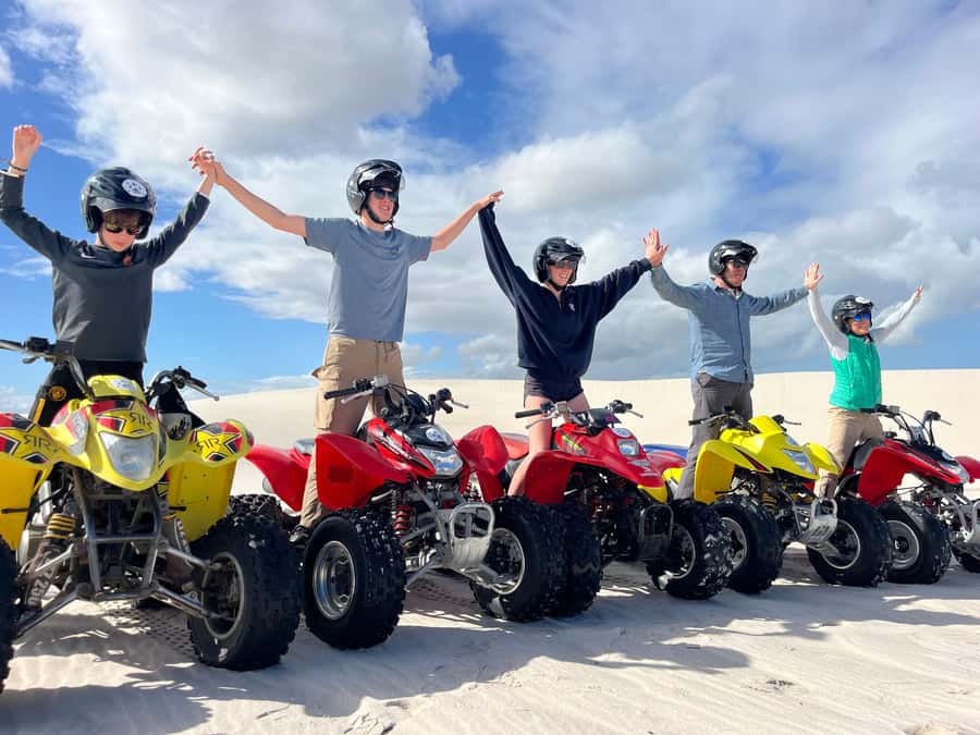 ATV Atlantis dunes: PHOTOSHOOT & VIDEOS - Arriving at Witzand Aquifer Nature Reserve