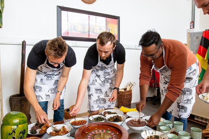Authentic African Cuisine Cooking Experience - Caleb explains the food before you cook