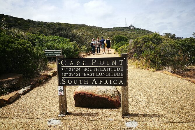 Best of the Cape Full Day Private Tour - The Cape of Good Hope sign marks the southern highlight