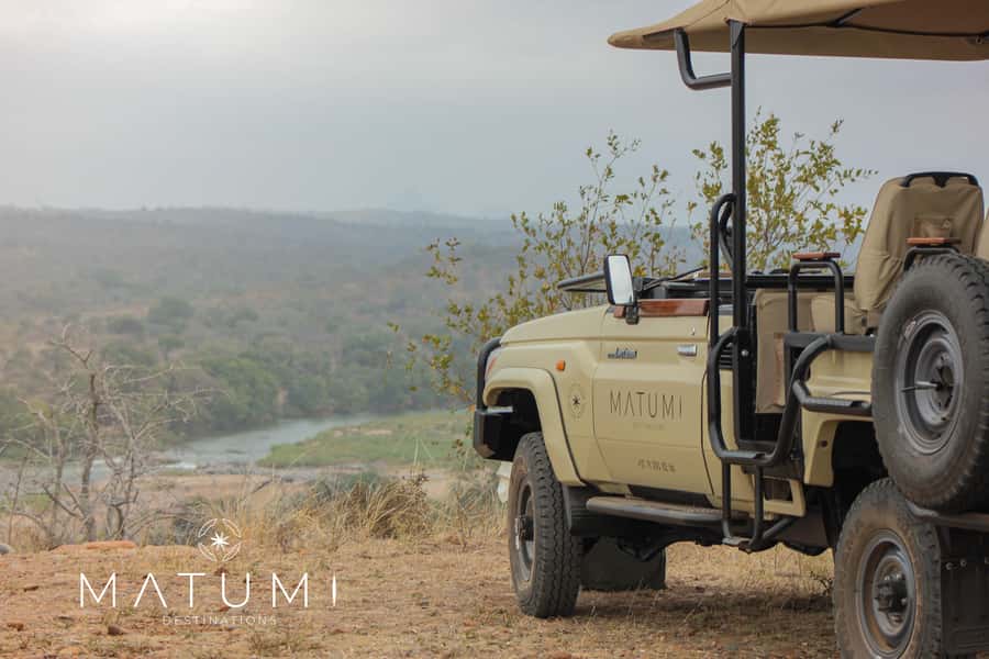 Big 5 Safari Am or Pm - The open safari vehicle makes the difference