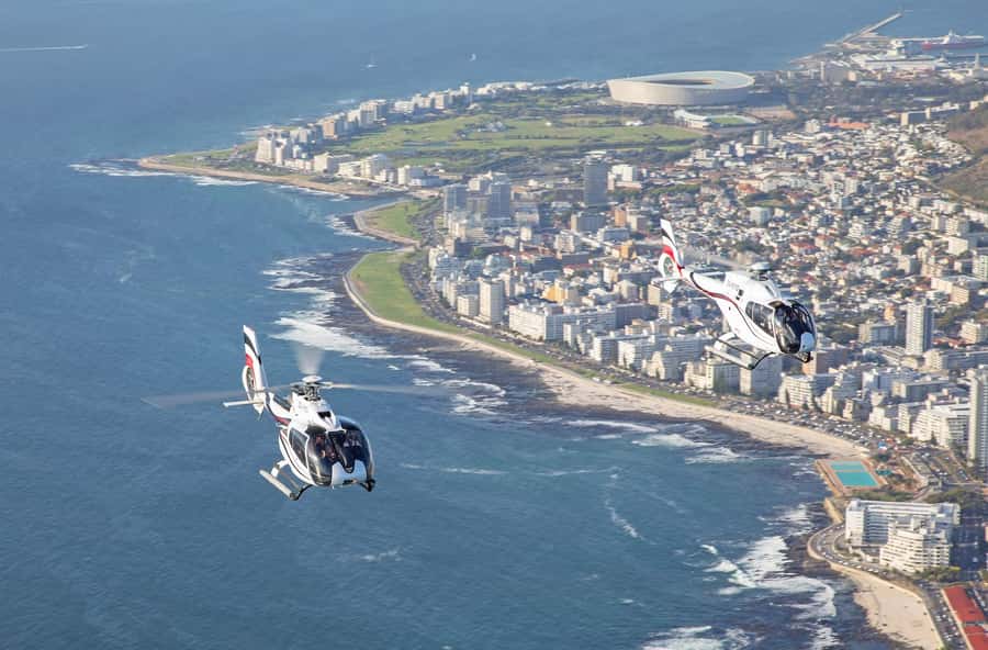 Cape Town: 12-Minute City Scenic Helicopter Tour - Taking off over the V&A Waterfront