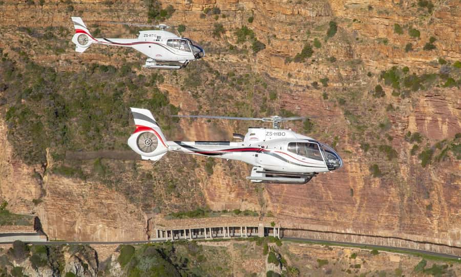 Cape Town: 2 Oceans Helicopter Flight with Boat Tour Ticket - Starting at the V&A Waterfront Helipad