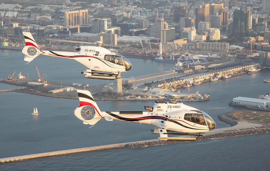 Cape Town: 2 Oceans Helicopter Flight with Boat Tour Ticket - Along the Atlantic coast to the Twelve Apostles