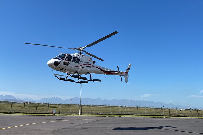 Cape Town: 25min Helicopter Flight with Complimentary Boat Cruise - Muizenberg Beach and the shark lookout