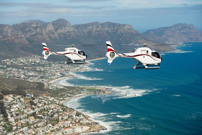 Cape Town: 25min Helicopter Flight with Complimentary Boat Cruise - Hout Bay and the crossing toward False Bay