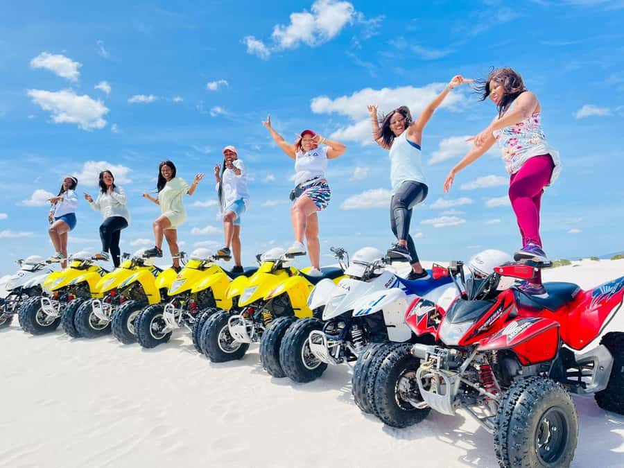 Cape Town: Atlantis Dunes Quad Bike and Photo Stop - The quad-bike ride: open sand and changing pace