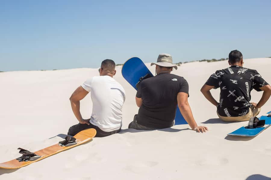 Cape Town: Atlantis Dunes Quad Bike & Free Sandboarding Tour - White sand and wide-open views at Atlantis Dunes