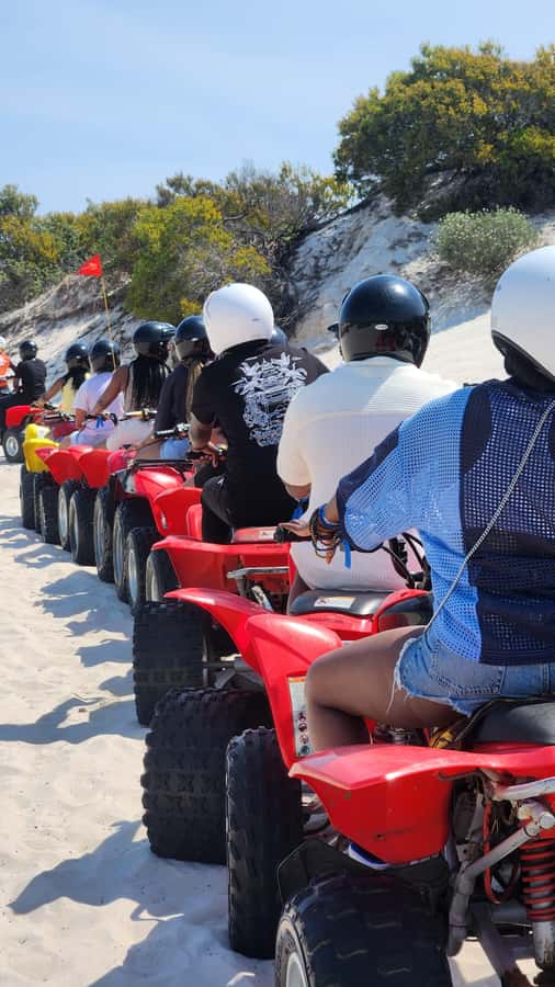 Cape Town: Atlantis Dunes Quad Bike Tour and Photo Session - The real price: $30 plus the dune permit