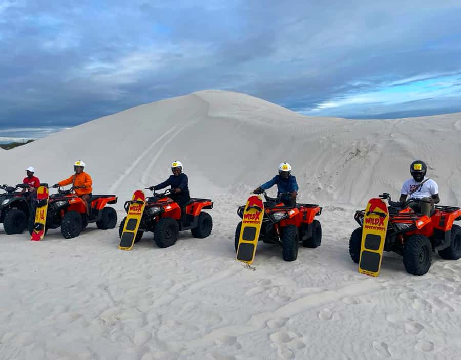 Cape Town: Atlantis Dunes Quad Biking & Glam Sandboarding - What the quad biking section offers