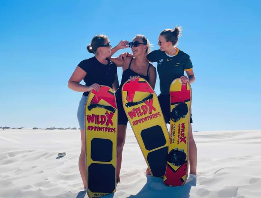 Cape Town: Atlantis White Sand Dunes Sandboarding Adventure - Meeting WildX Adventures at the reserve gate