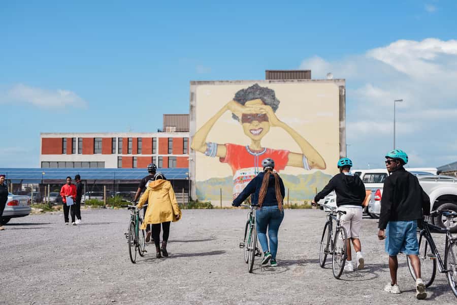 Cape Town: Cultural Bicycle Tour in Khayelitsha Township - Woodstock brings art and city life into focus