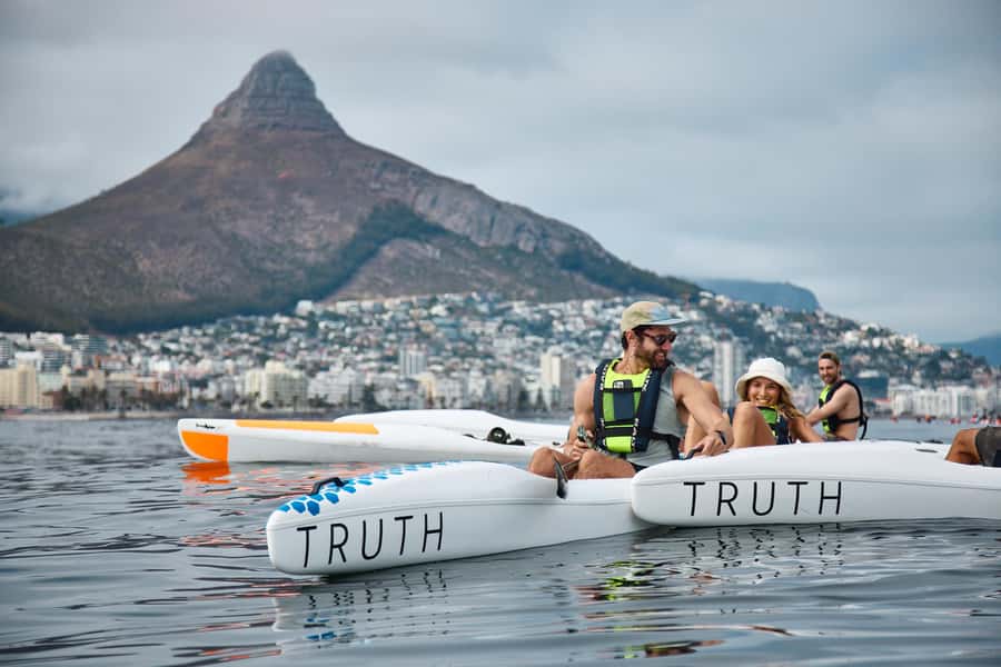 Cape Town: Dolphin & Ocean Wildlife Kayaking Adventure ⚓️ - The safety briefing and first launch