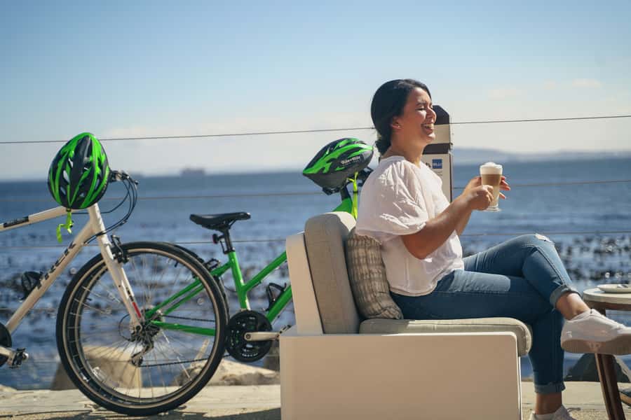 Cape Town Guided City Cycling Heritage Tour - Private Tour - Returning along the Atlantic Seaboard