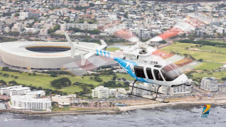 Cape Town: Hopper Helicopter Flight - Clifton and Camps Bay from the Atlantic side