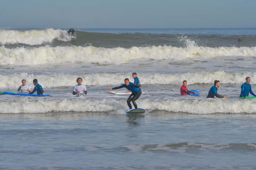 Cape Town:Learn to surf with the best view of Table Mountain - Reading waves and using your paddle energy
