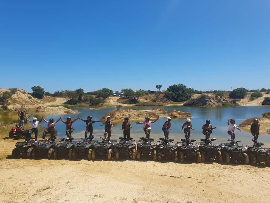 CAPE TOWN: QUAD BIKE FUN RIDE IN MELKBOS WITH WILD X - Taking on the 45-minute technical trail