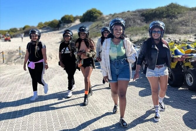 Cape Town Quad Biking Atlantis Sand Dunes - The safety briefing and the equipment