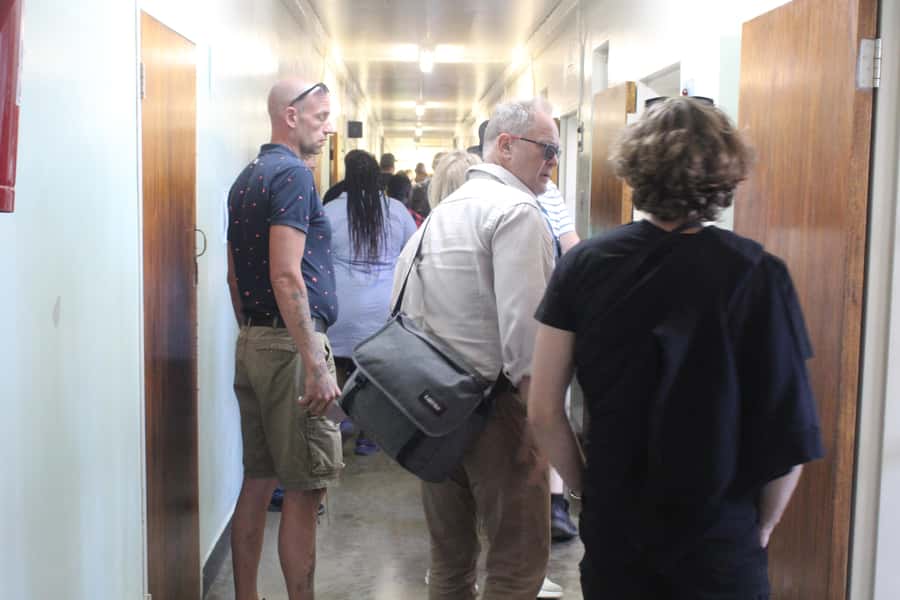Cape Town: Robben Island ferry ticket with guided tour - Island buses, crowds, and the pace of the route