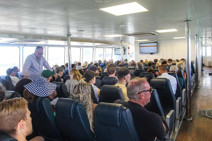 Cape Town:Robben Island Guided Tour, Skip the Ticketing Line - The ferry from the V&A Waterfront