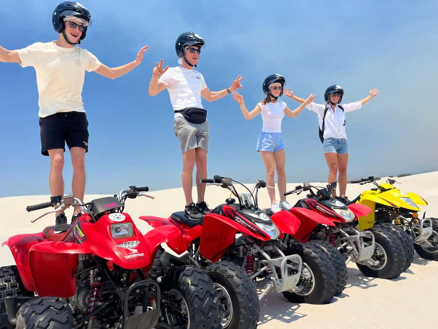 Cape Town: Sand Dunes ATV Quad Bike Tour - Vegetation, reserve edges, and the return route