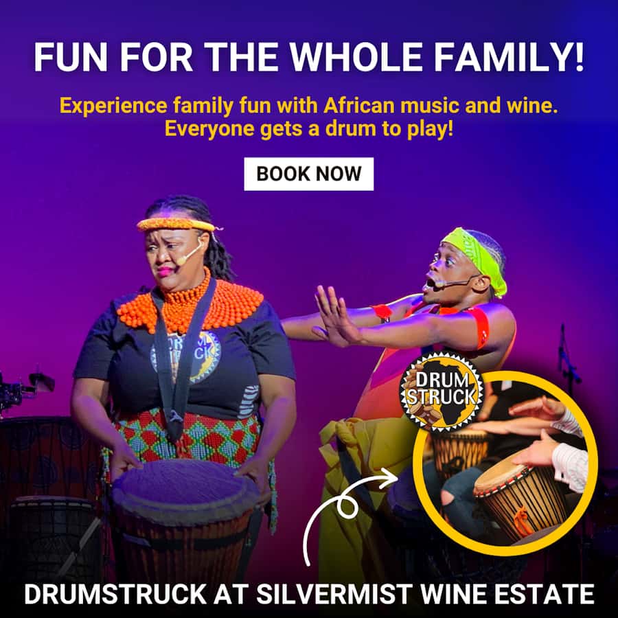 Cape Town: Silvermist Estate Wine Tasting & Drumstruck Show - Practical details before you go