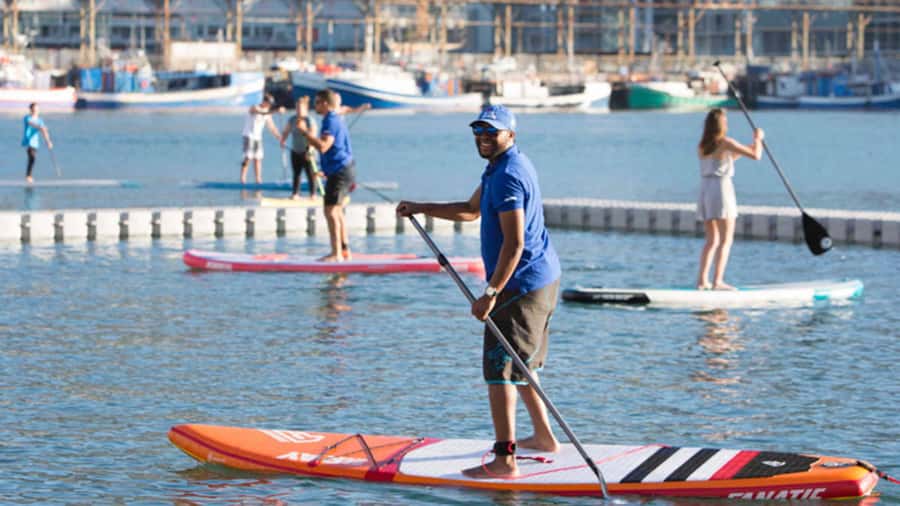 Cape Town: Stand-up Paddleboard Experience - Your time on the V&A Waterfront canals
