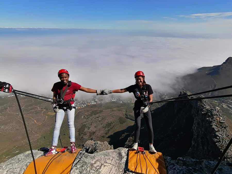 Cape Town: Table Mountain Abseiling Experience - The hike back is part of the deal