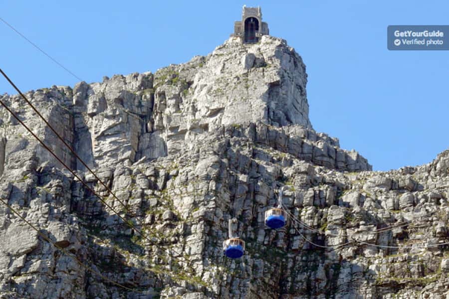 Cape Town: Table Mountain Cable Car, Hop-On Hop-Off Bus Tour - Table Mountain by rotating cable car