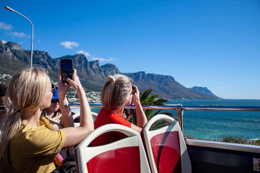 Cape Town: Table Mountain Cable Car, Hop-On Hop-Off Bus Tour - Camps Bay, Sea Point, and the coastal views