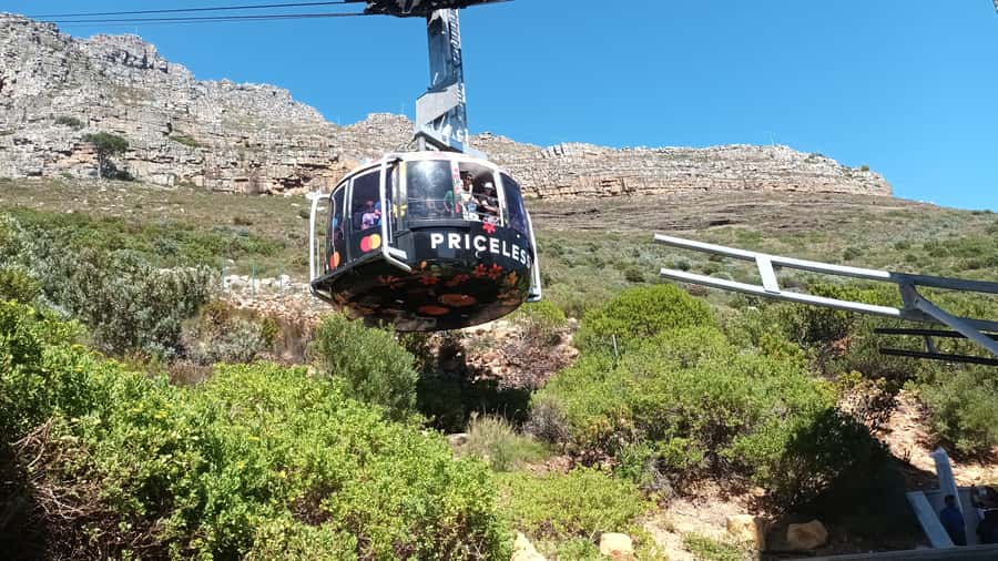 Cape Town: Table Mountain Cable Car Ticket - A smooth ascent with changing views