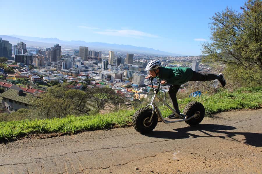 Cape Town: Table Mountain Gravity Scooter Tour - The second vehicle ride and Dead Man’s Tree