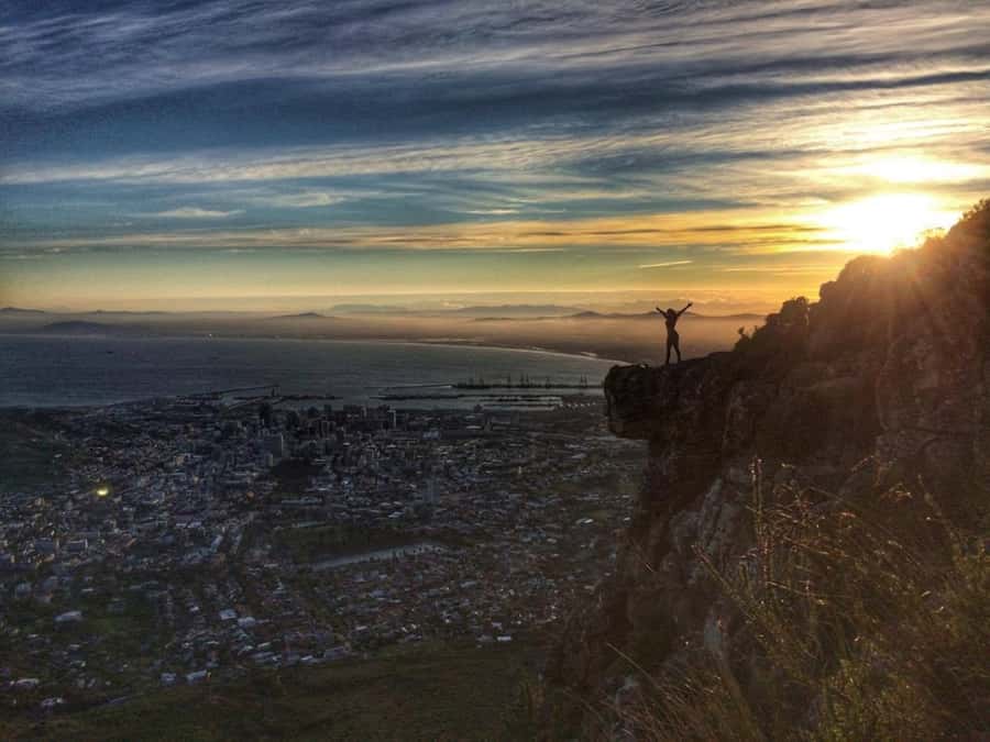 Cape Town: Table Mountain Half–Day India Venster Hike - Reaching the summit of Table Mountain