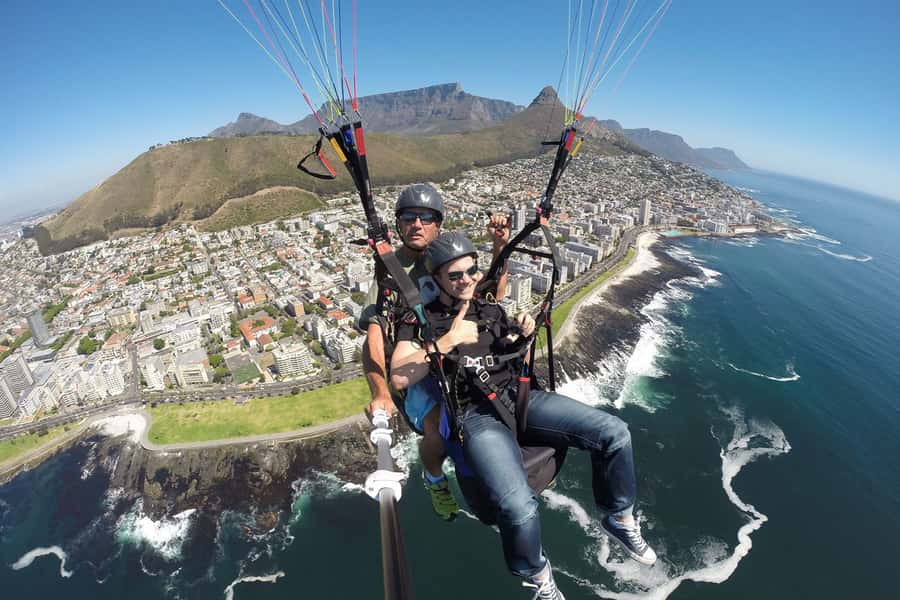 Cape Town: Tandem Paragliding Adventure - Five to twenty minutes above Cape Town