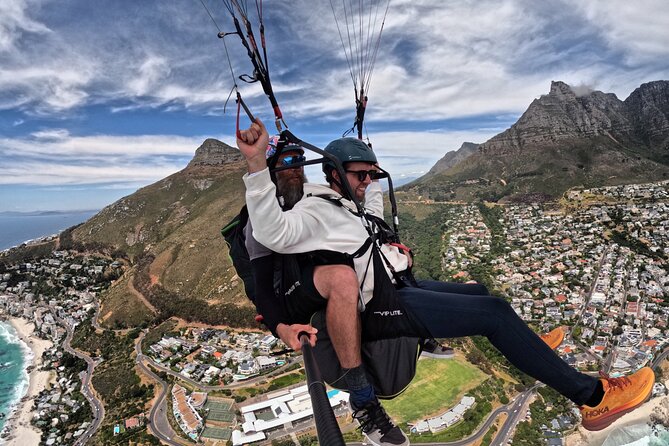 Cape Town Tandem Paragliding Square 1 Paragliding - Taking Off From Signal Hill