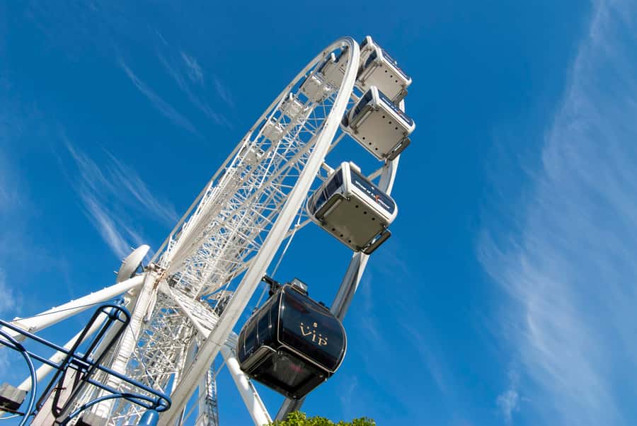 Cape Town: The Cape Wheel Ticket - Enclosed cabins make the ride easy