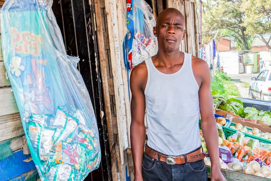 Cape Town Townships and Langa Gospel Tour - Walking through Langa with Oyama