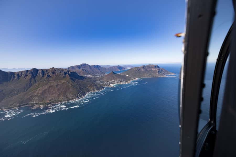 Cape Town Two Oceans Scenic Helicopter Flight - 27min - Chapman’s Peak and the crossing toward False Bay