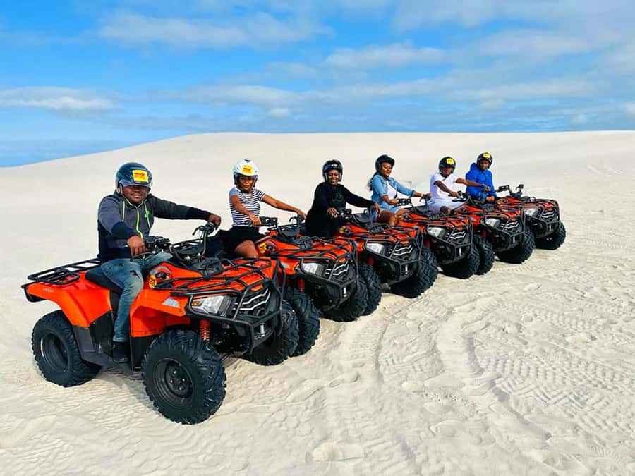 Cape Town: WILDX Atlantis Quad Dune Adventure and Photo Stop - What the setting feels like in changing weather