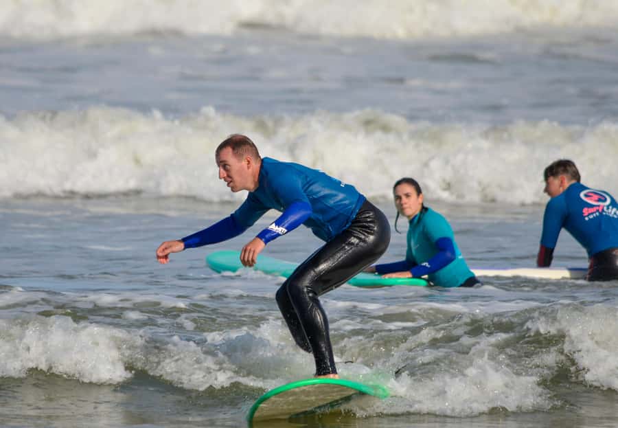 Catch your first waves in Cape Town - First contact with the board and beach