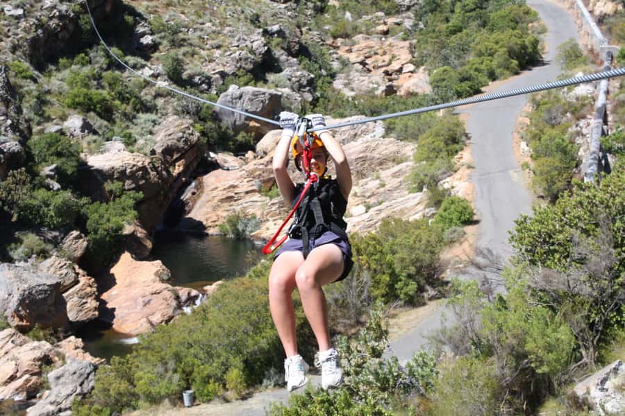 Ceres: Ziplining in the Mountains - Arriving in Ceres and reaching the first line