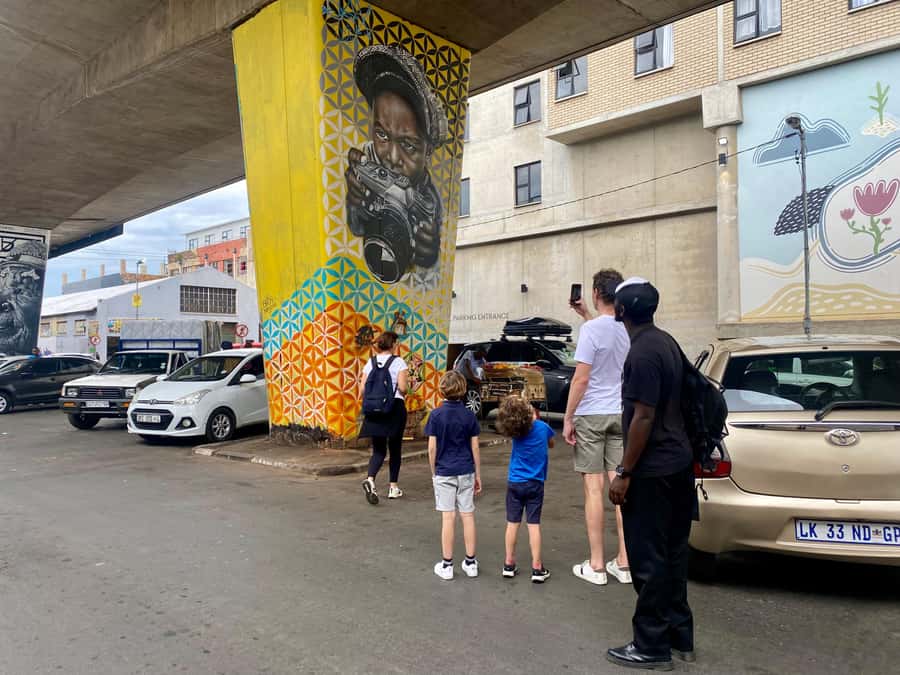 Colours of Johannesburg: A Graffiti & Street Art Tour - The local graffiti store and the value of the secret stop