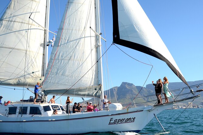 Cruise and Dine Dinner / Cape Town: Sunset Champagne Cruise and 3-Course Dinner - The atmosphere: sightseeing with a party edge