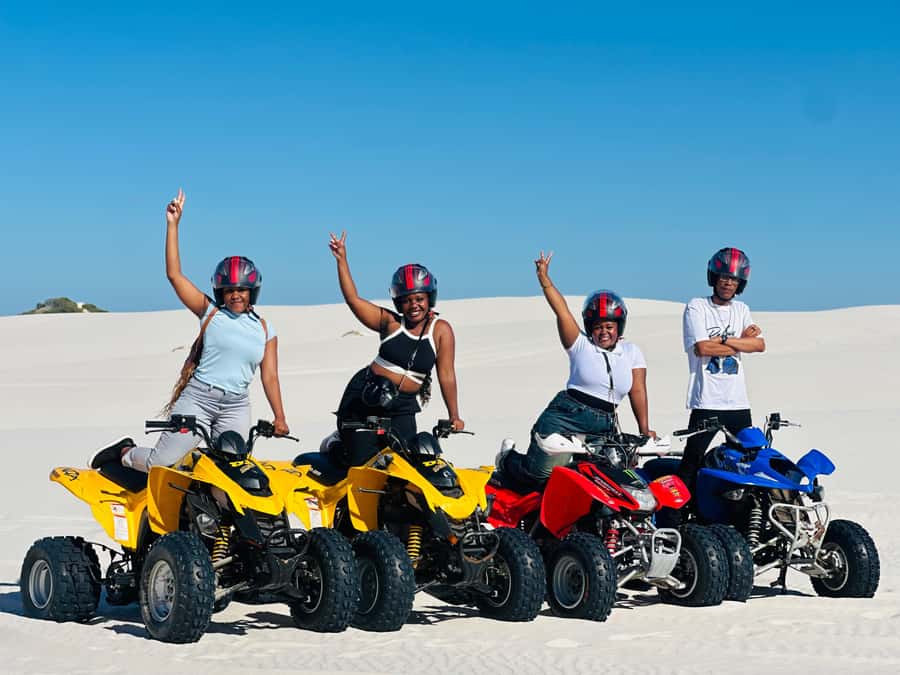 Dune Riders: Quad Bike Atlantis + Epic Photos! - Quad biking across Atlantis Dunes