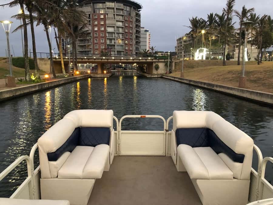Durban Point Waterfront: Luxury Canal Boat Cruise - Key points to know before you book